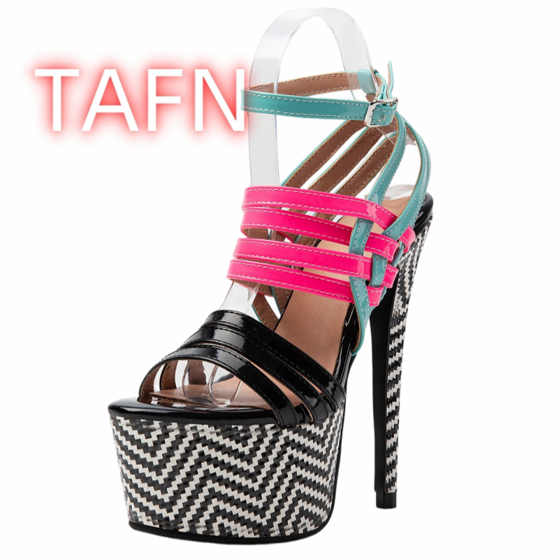 Multicolor Strappy Heels Women - Sandal Strappy Heeled 评论和价格
