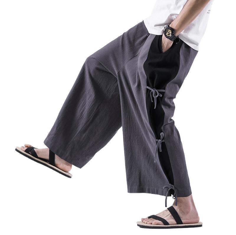 Autumn Summer Plus size pants  - Linen Pant Wide 评论和价格