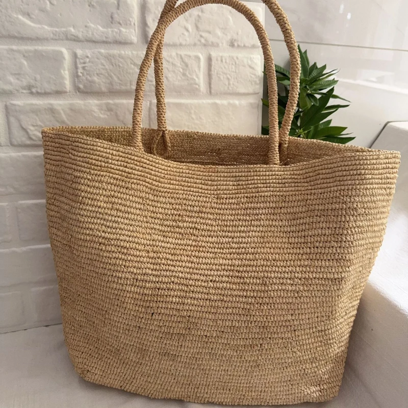 Japanese Handmade Raffia Croch - Crochet Bag Raffia 评论和价格